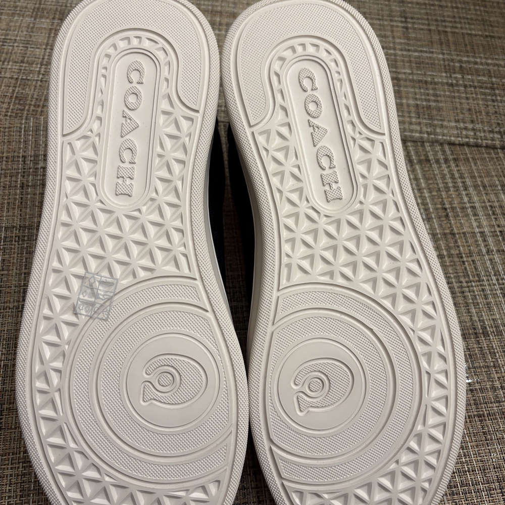 Coach Black and White Men's Sneakers - Picture 3 of 5